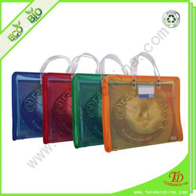 pp document holder with handle made by 100% recycled PP