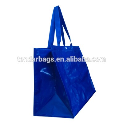 Waterproof Laminated Woven Bag Non Woven Tote Shopping Bag