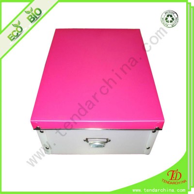 Document Storage Box For Office, School Documents Keep Or Home Storage Box Plastic