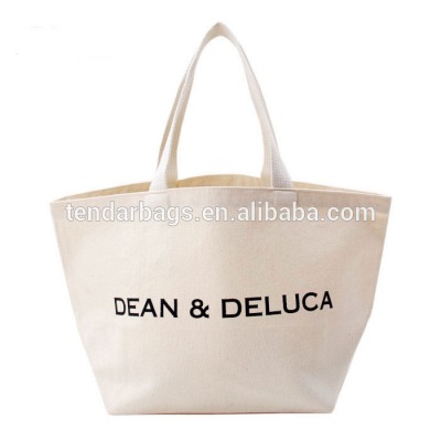 Custom Cotton Canvas Shopping Carry Tote Bag