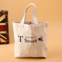 Factory price eco friendly personalised custom printed tote cotton canvas bag