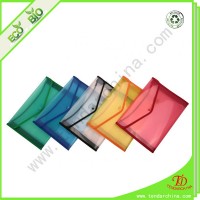 stationery document bag with colorful edges for office and school children